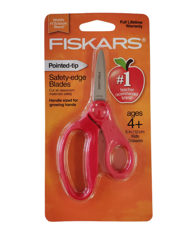 Fiskars Left-handed Pointed-tip Kids Scissors 5 In