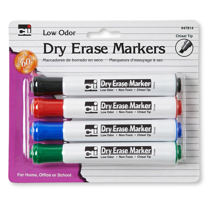 Crayola Take Note Dry Erase Markers, Various Colors, Office & School  Supplies, 12 Count