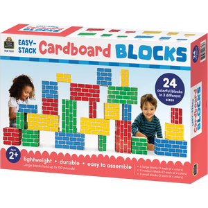 Teacher Created Resources Easy Stack Cardboard Blocks TCR 11531 Ramrock School Office Supplies