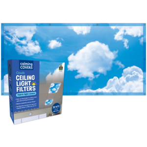 Teacher Created Resources Clouds Calming Covers Ceiling Light Filters (TCR 20140)