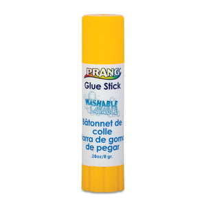 Prang Clear Washable Glue Stick, 0.28 OZ (15083)