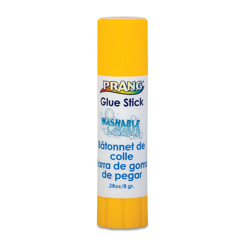 Prang Clear Washable Glue Stick, 0.28 OZ (15083)