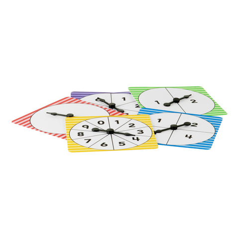 Teacher Created Resources Number Spinners Pack of 5 (TCR 20637)