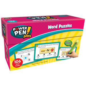 Teacher Created Resources Power Pen Play: Word Puzzles Grades 1-2 (TCR 6724)