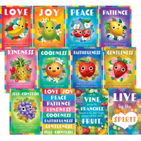 Teacher Created Resources Fruit Of The Spirit Small Poster Pack (TCR 7071)