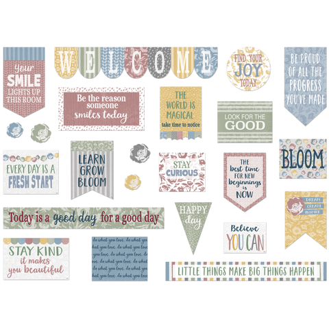 Teacher Created Classroom Cottage Mini Bulletin Board (TCR 7174)