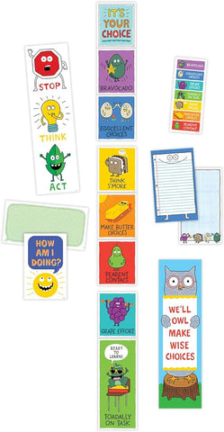 Creative Teaching So Much Pun Behavior Clip Chart, 20 Pieces (CTP 8446)