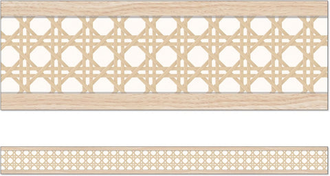 Carson Dellosa Woven Cane Border (CD 108525)