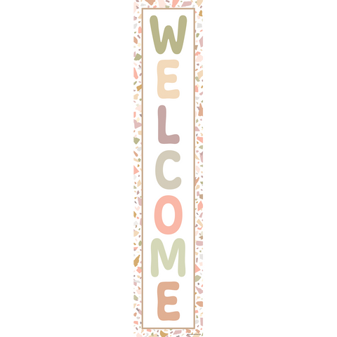 Teacher Created Resources Terrazzo Tones Welcome Banner (TCR 7218)