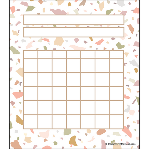 Teacher Created Resources Terrazzo Tones Incentive Charts (TCR 7223)