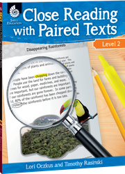 Teacher Created Materials Close Reading With Paired Texts Level 2 (SEP 51358)