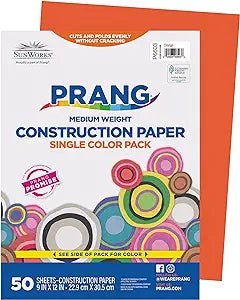 Prang Construction Paper, 9" X 12", 50 Sheets