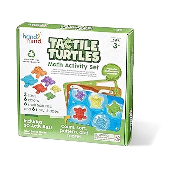 Learning Resources Hand2Mind Tactile Turtles Math Activity Set (HTM 95328)