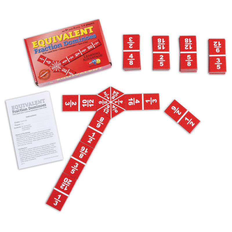 Learning Advantage Equivalent Fraction Dominoes (CTU 4519)