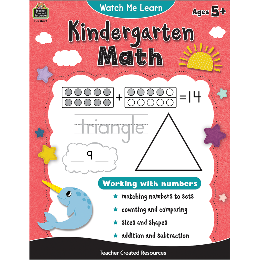 Teacher Created Resources Watch Me Learn: Kindergarten Math (TCR 8396)