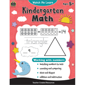 Teacher Created Resources Watch Me Learn: Kindergarten Math (TCR 8396)