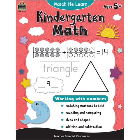 Teacher Created Resources Watch Me Learn: Kindergarten Math (TCR 8396)