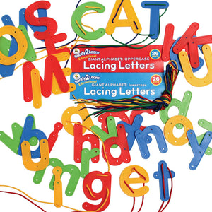 Learning Advantage Lacing Alphabet Combo Set, 68 pieces (CE 6903)