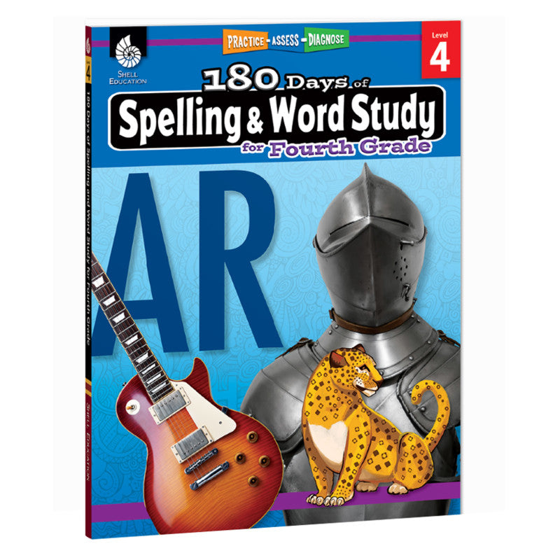 Teacher Created Materials 180 Days of Spelling & Word Study for Fourth Grade (SEP 28632)