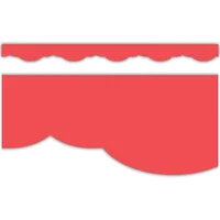 Teacher Created Resources Melon Red Fancy Scallops Border Trim (TCR  9138)