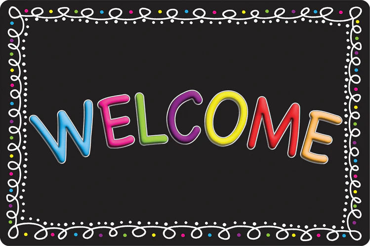 Ashley Welcome Mat Chalk Loop (ASH 91513)