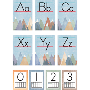 Teacher Created Resources Moving Mountains Alphabet Bulletin Board (TCR 9170)