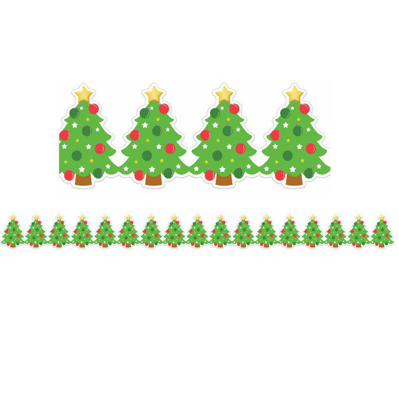 Eureka Christmas Tree Border (EU 846347)