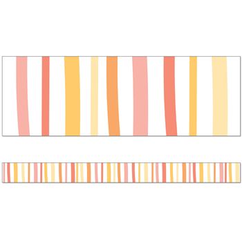 Carson Dellosa Simply Safari Zebra Stripe Border (CD 108463)