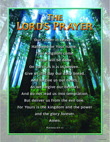 Carson Dellosa The Lord's Prayer Poster (CD-6328)