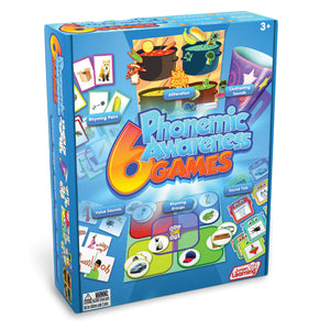 Junior Learning 6 Phonemic Awareness Games (JL 409)