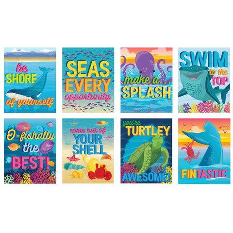 Eureka Seas the Day Mini Poster Set (EU 838004)