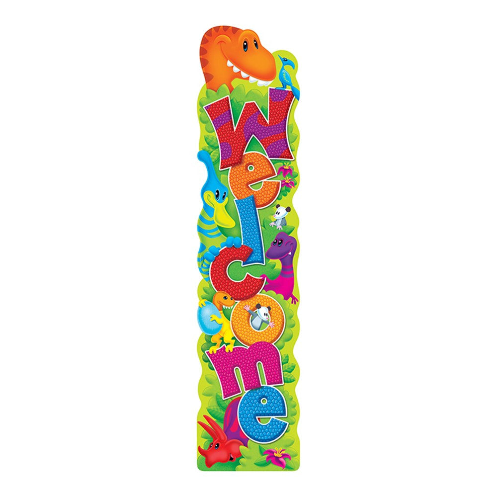 Trend Enterprises Dino-Mite Pals Quotable Expressions Welcome Banner (T 25080)