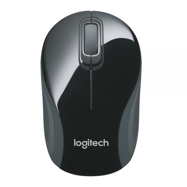 Logitech Wireless Ultra Portable Optical Mini Mouse, Red (M187)