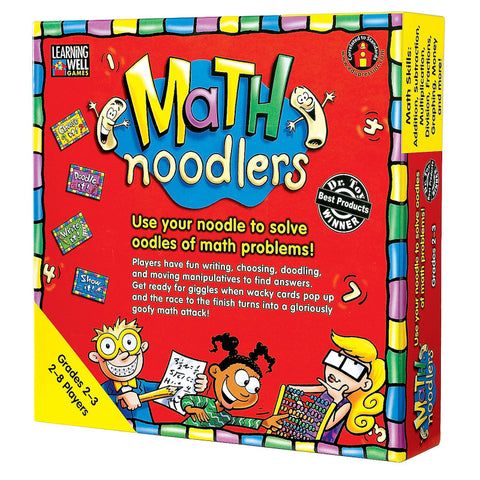 Teacher Created Resources Learning Well Games Math Noodlers ,Grades 2-3 (TCR 62350)