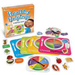 Learning Resources Healthy Helpings My Plate Game (LER 2395)