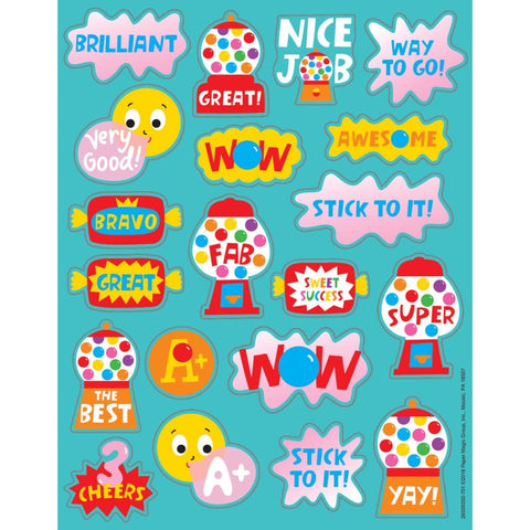 Eureka Bubble Gum Scented Classroom Stickers (EU 650935)