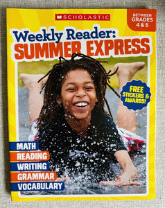 Scholastic Weekly Reader Summer Express Grades 4 & 5 (SC 810893)