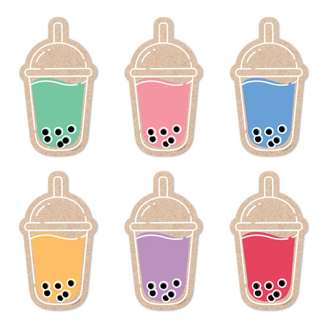 CTP Krafty Pop! Boba Cups 6" Designer Cut-Outs (CTP 10931)