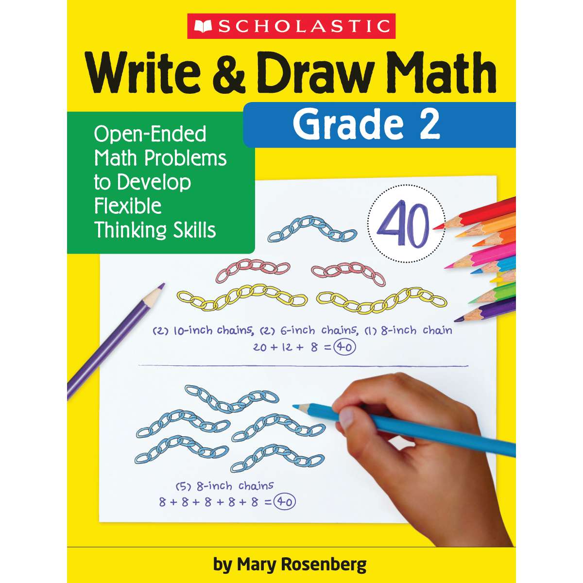 Scholastic Write & Draw Math Grade 2  (SC 831438)