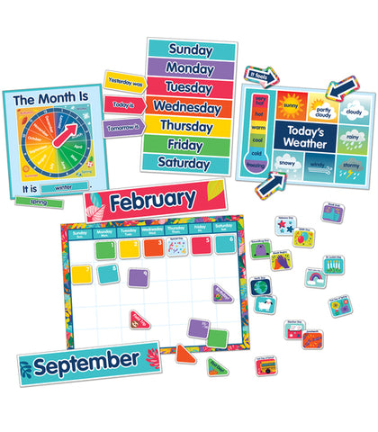 Carson Dellosa One World Calendar Bulletin Board Set (CD 110486)