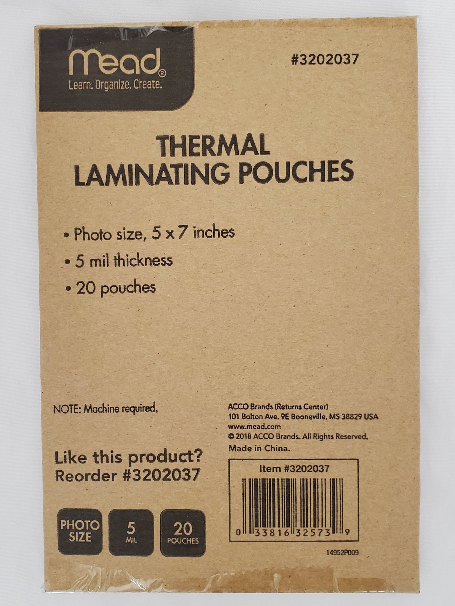 5 mil Laminating Pouches