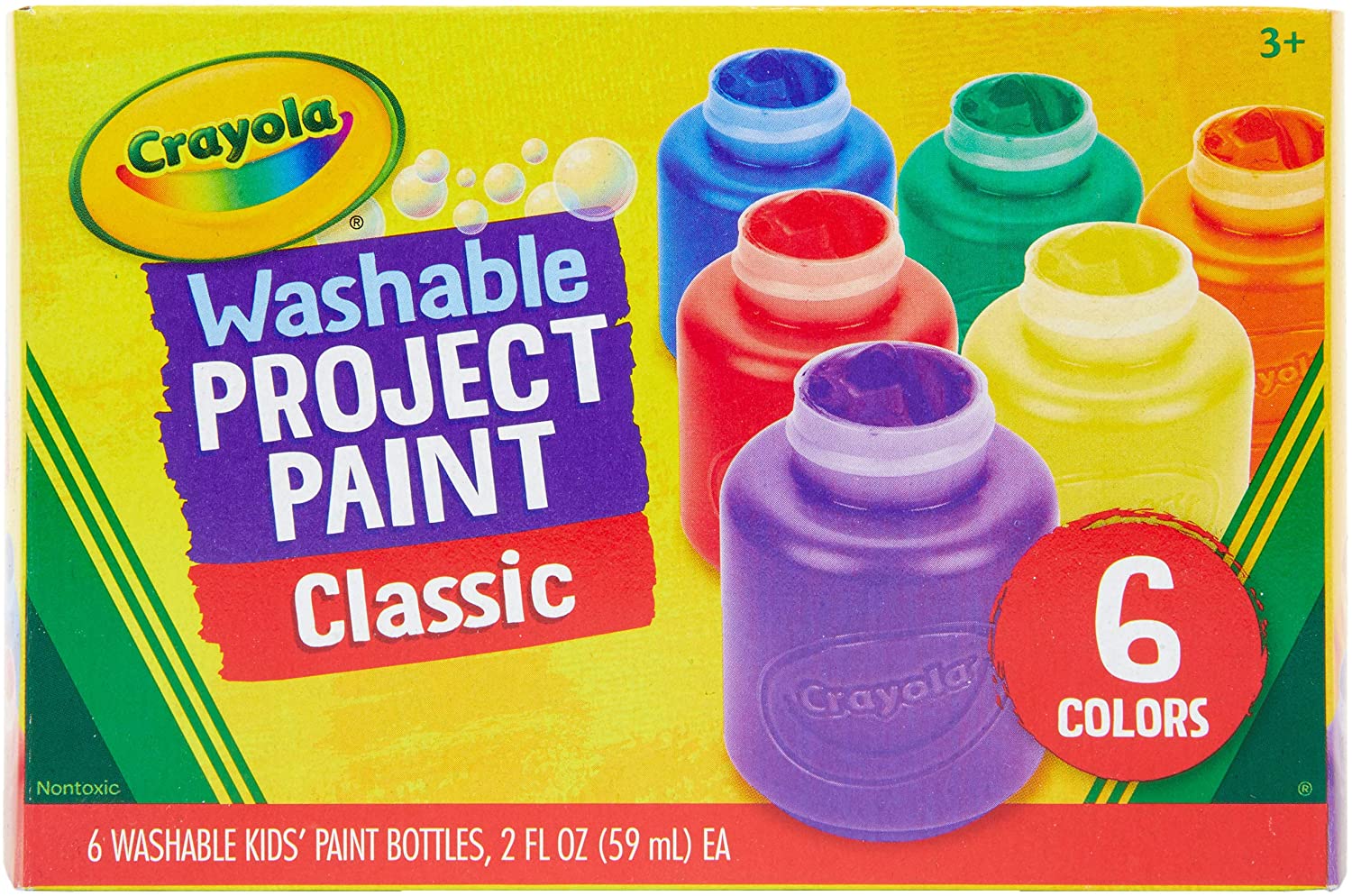  Kids Paint Washable Paint for Kids Non Toxic Paint for