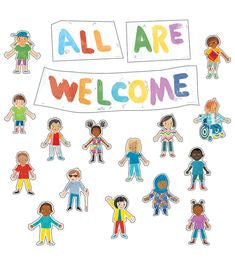 Carson Dellosa All Are Welcome Bulletin Board Set 39 Pieces (CD 110533)