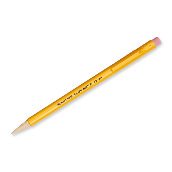 Paper Mate SharpWriter Mechanical Pencils, 0.7mm, HB #2, Yellow, 12 Count (3030131)