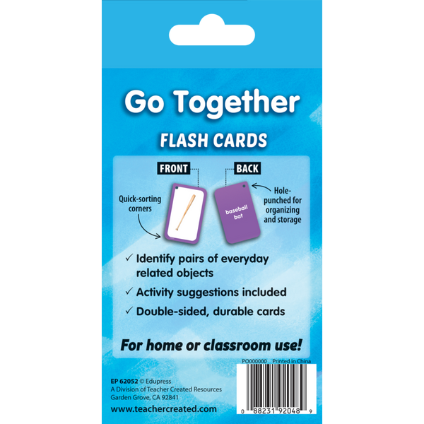 Teacher Created Go Together Flash Cards, 3⅛" x 5⅛", 56 Cards (EP 62052)