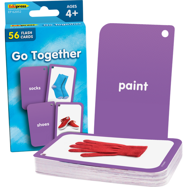 Teacher Created Go Together Flash Cards, 3⅛" x 5⅛", 56 Cards (EP 62052)