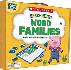 Scholastic Word Families Learning Mats (SC-823968)