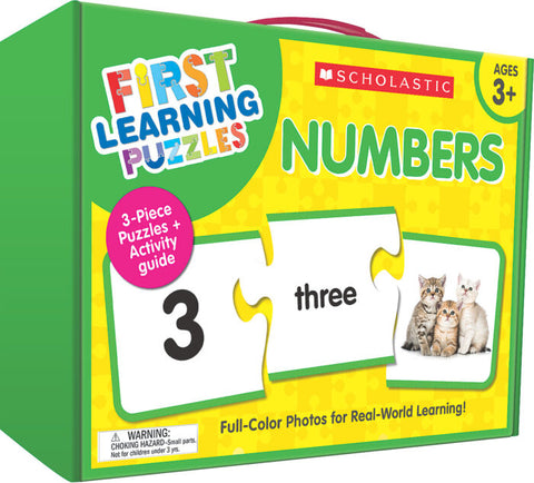 Scholastic First Learning Puzzles - NUMBERS (SC-863051)