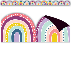 Teacher Created Oh Happy Day Rainbows Magnetic Border (TCR 77560)