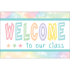 Teacher Created Pastel Pop Welcome Postcards, 4'' x 6'' (TCR 8434)